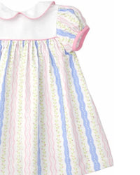 Funtasia Too - Girls Floral Stripe Float Dress