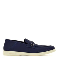 Salvatore Ferragamo - Men's Gancini Plaque Leather Loafers