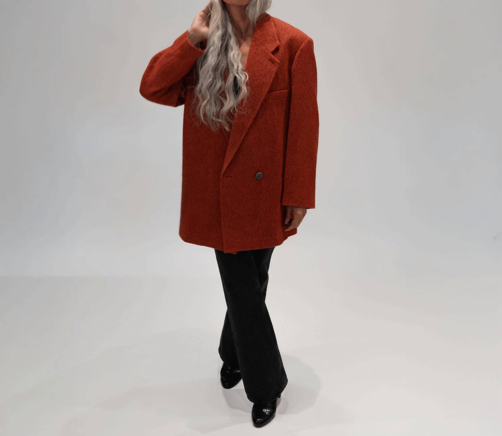 Alysi - Maxi Blazer Coat