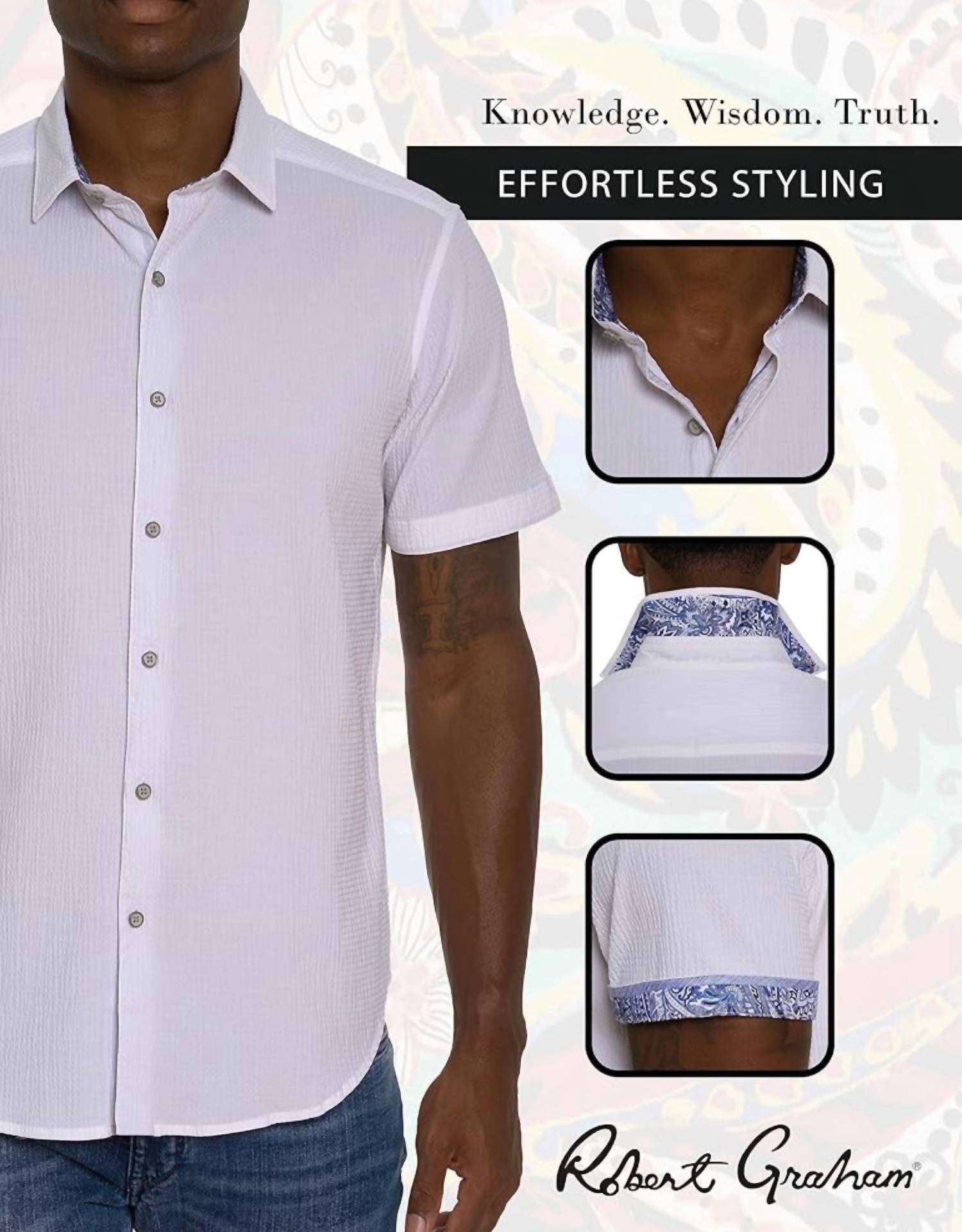 Robert Graham - Shark Bite Short Sleeve Shirt