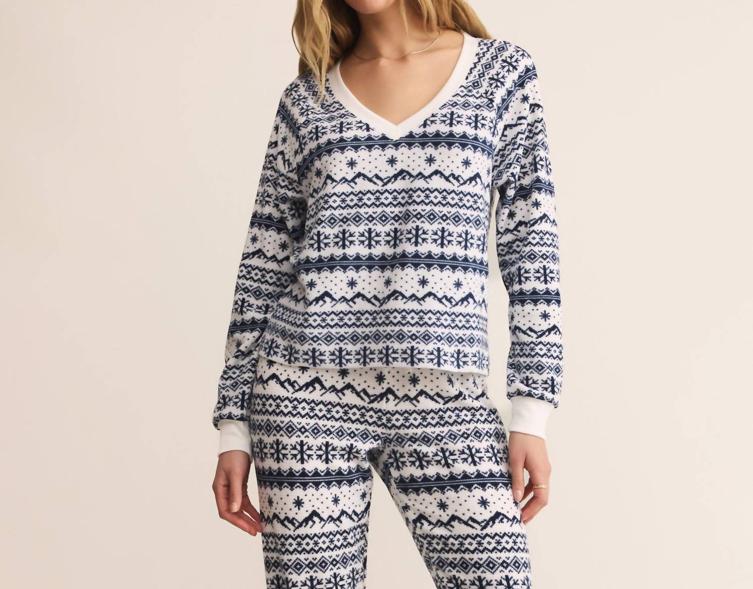 Z Supply - Slopes Fairisle Top