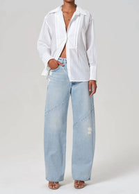 Citizens Of Humanity - Ayla Swirl Baggy Cuffed Jean