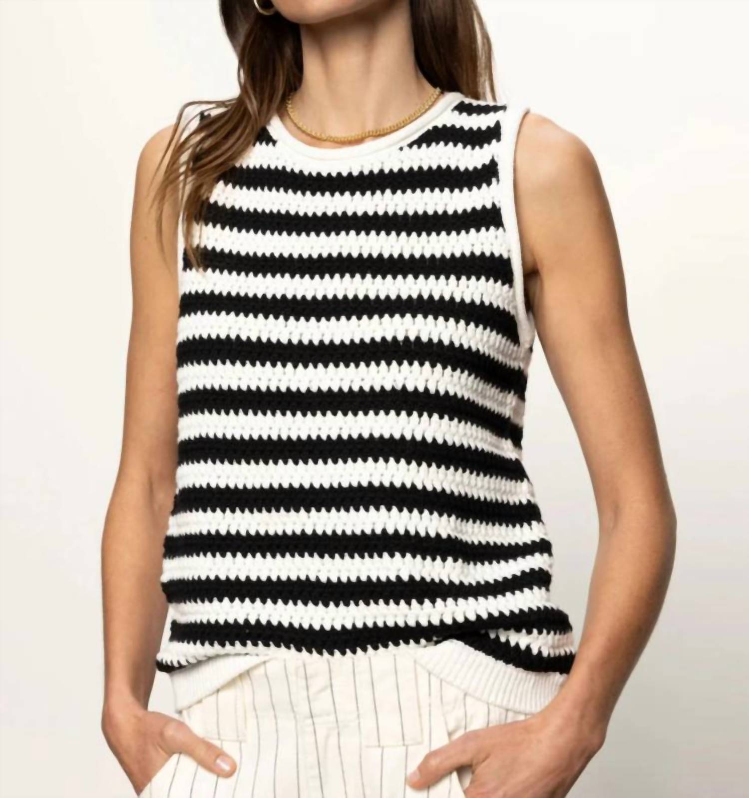 Sanctuary - Women's Crochet Shell Top