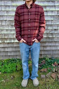Hartford - Pitt Light Plaid Flannel Shirt