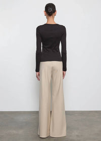Enza Costa - Supima Cotton New Classic Long Sleeve Tee