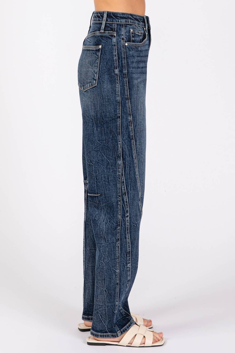 Petra153 - Grace High Rise Comfort Barrel Jeans