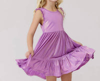 Pink Chicken - Lame Kelsey Dress