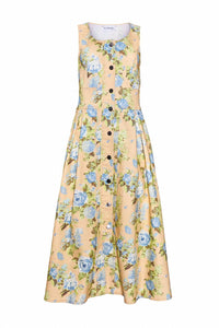 Hunter Bell - Thompson Sleeveless Denim Midi Dress