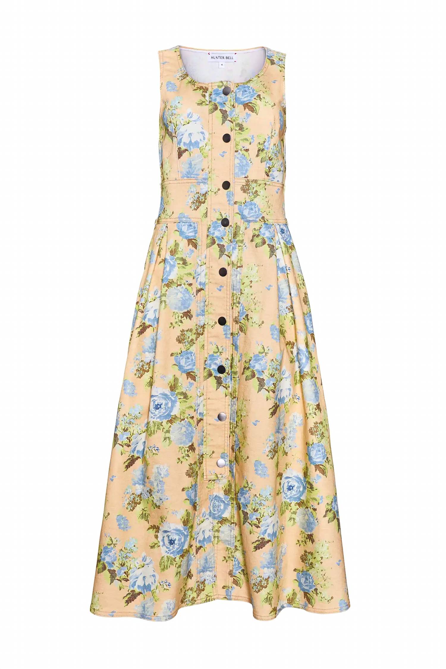 Hunter Bell - Thompson Sleeveless Denim Midi Dress