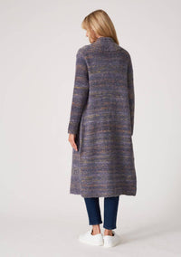 Lovestitch - Marled Knit Duster Cardigan