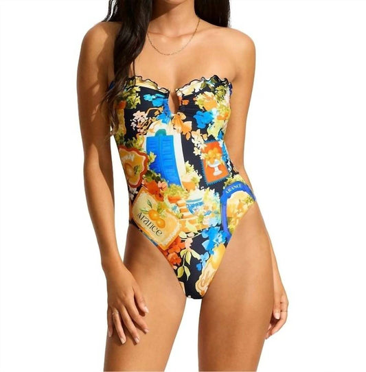 Seafolly - Ciaobella Bandeau One Piece Swimsuit