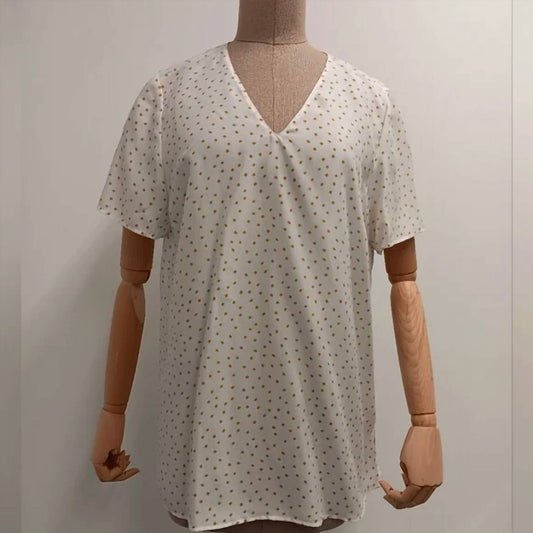 Lafayette 148 - Women's Meg Silk V-neck Blouse