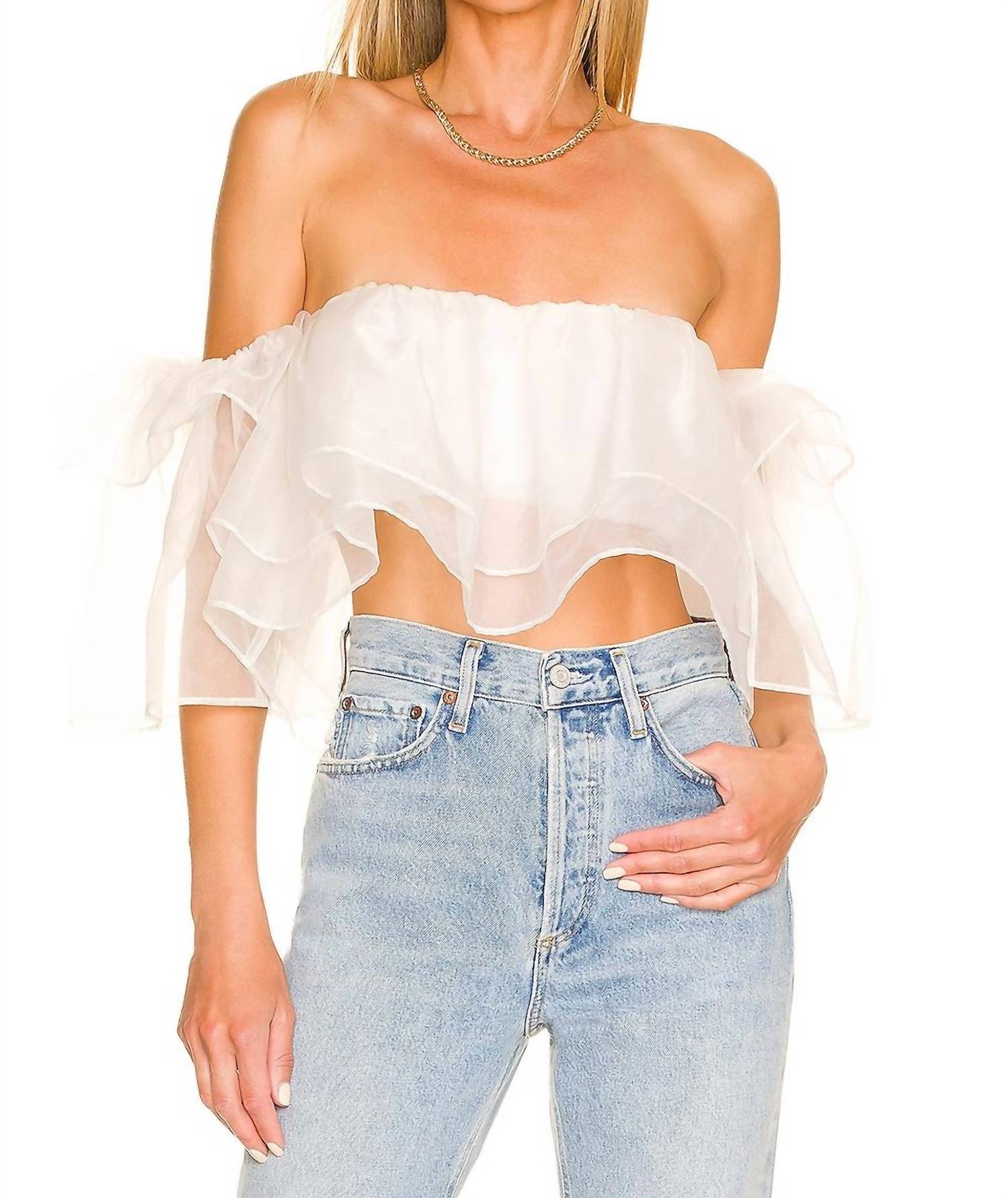 Show Me Your Mumu - Rossella Ruffle Top