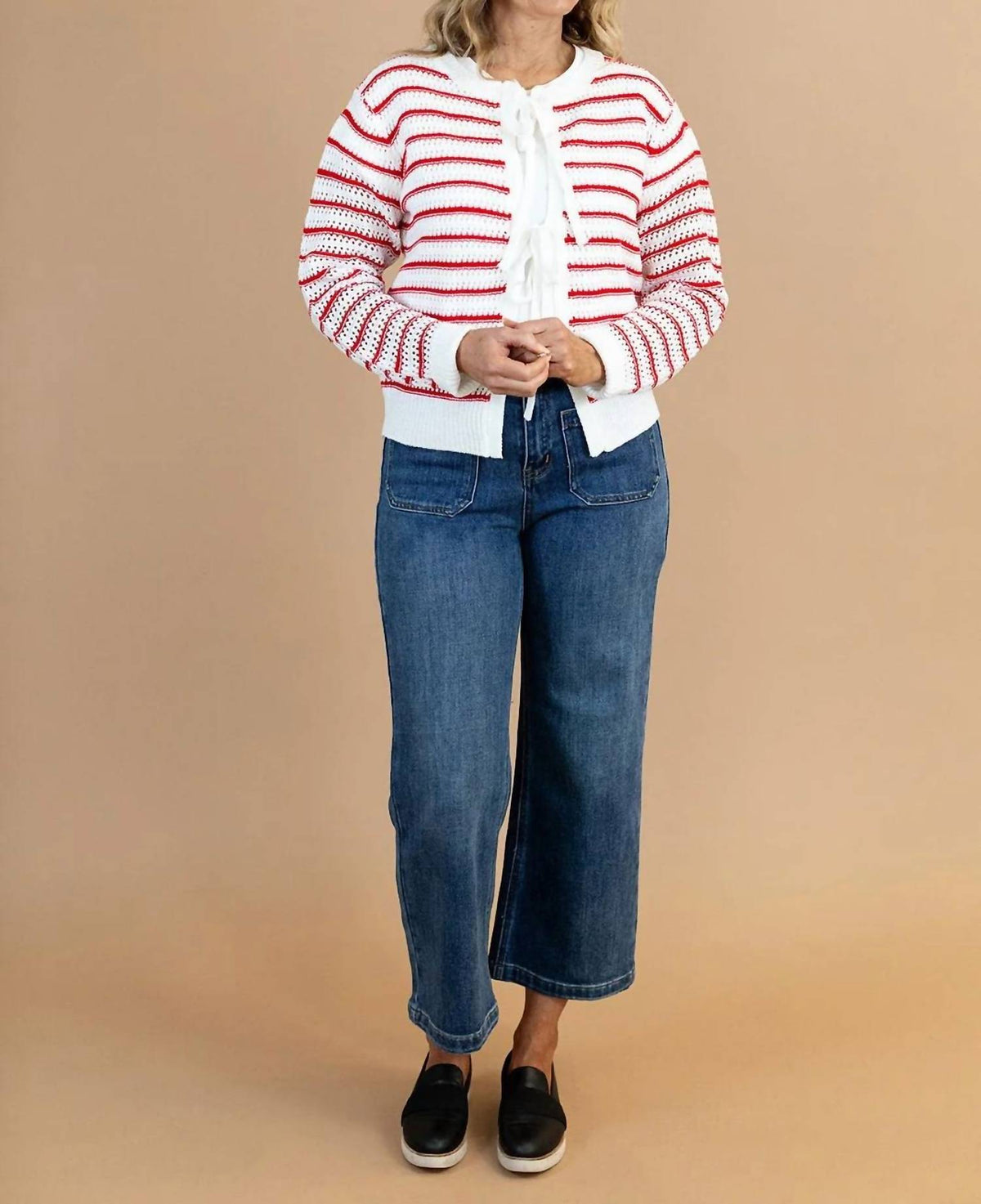 Tea N Rose - Women's Tori Wide Leg Denim Jeans