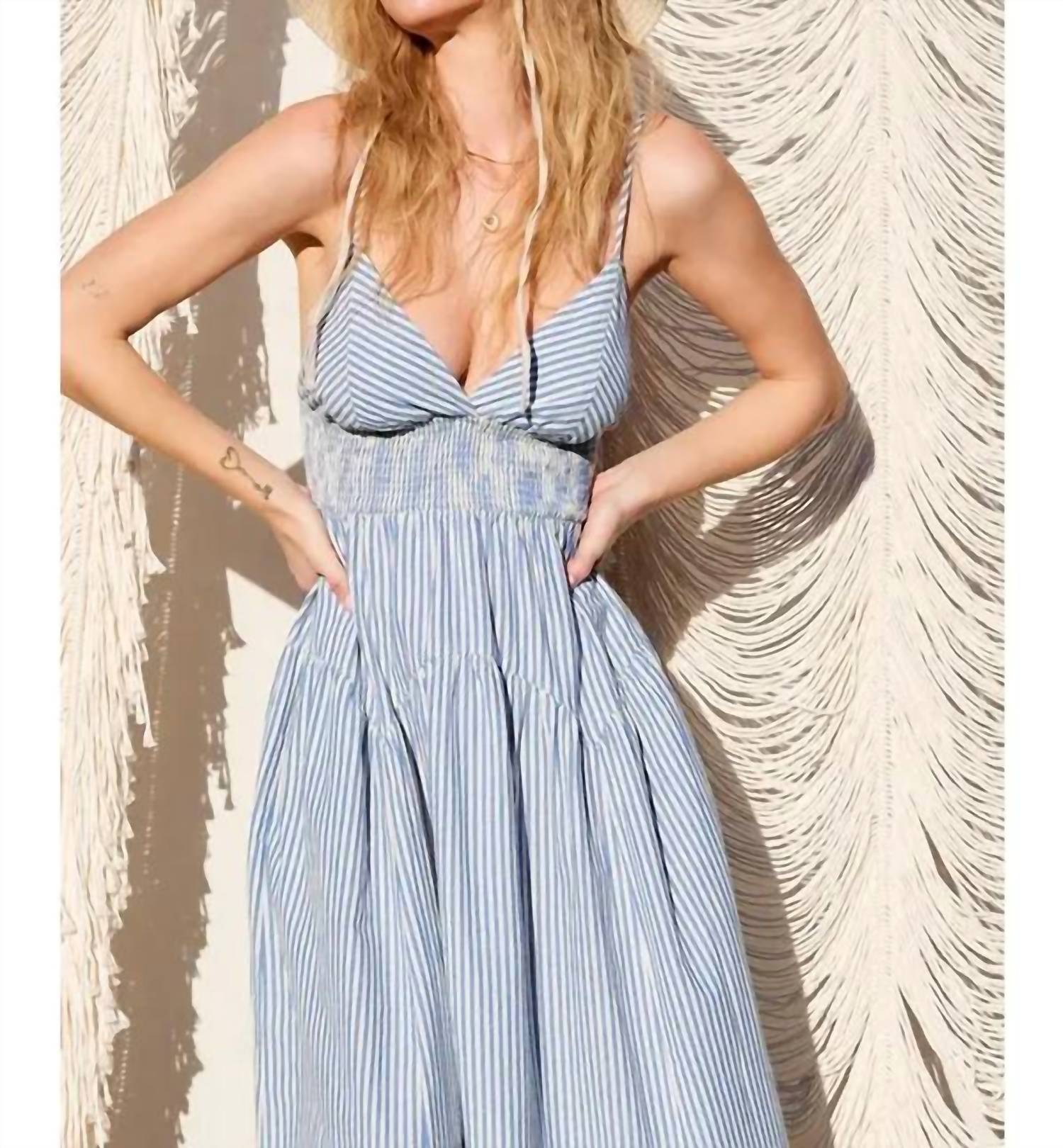 Illa Illa - Striped Midi Dress