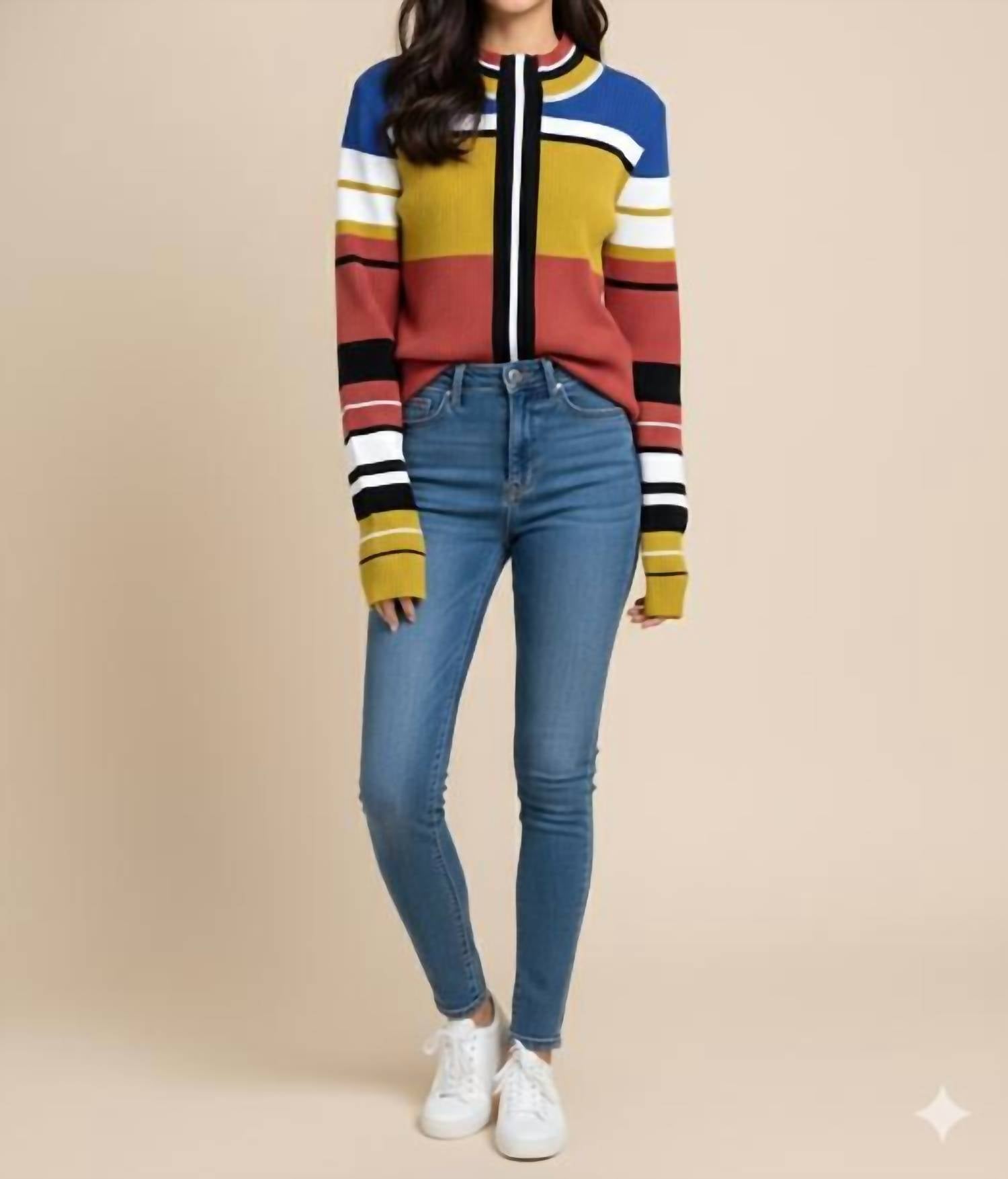 Filovemoda - Textured Knit Sweater