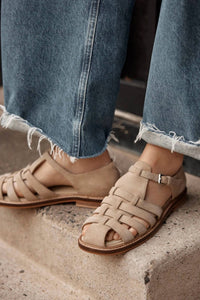 Free People - Women's Willow Oiled Fisherman Sandals