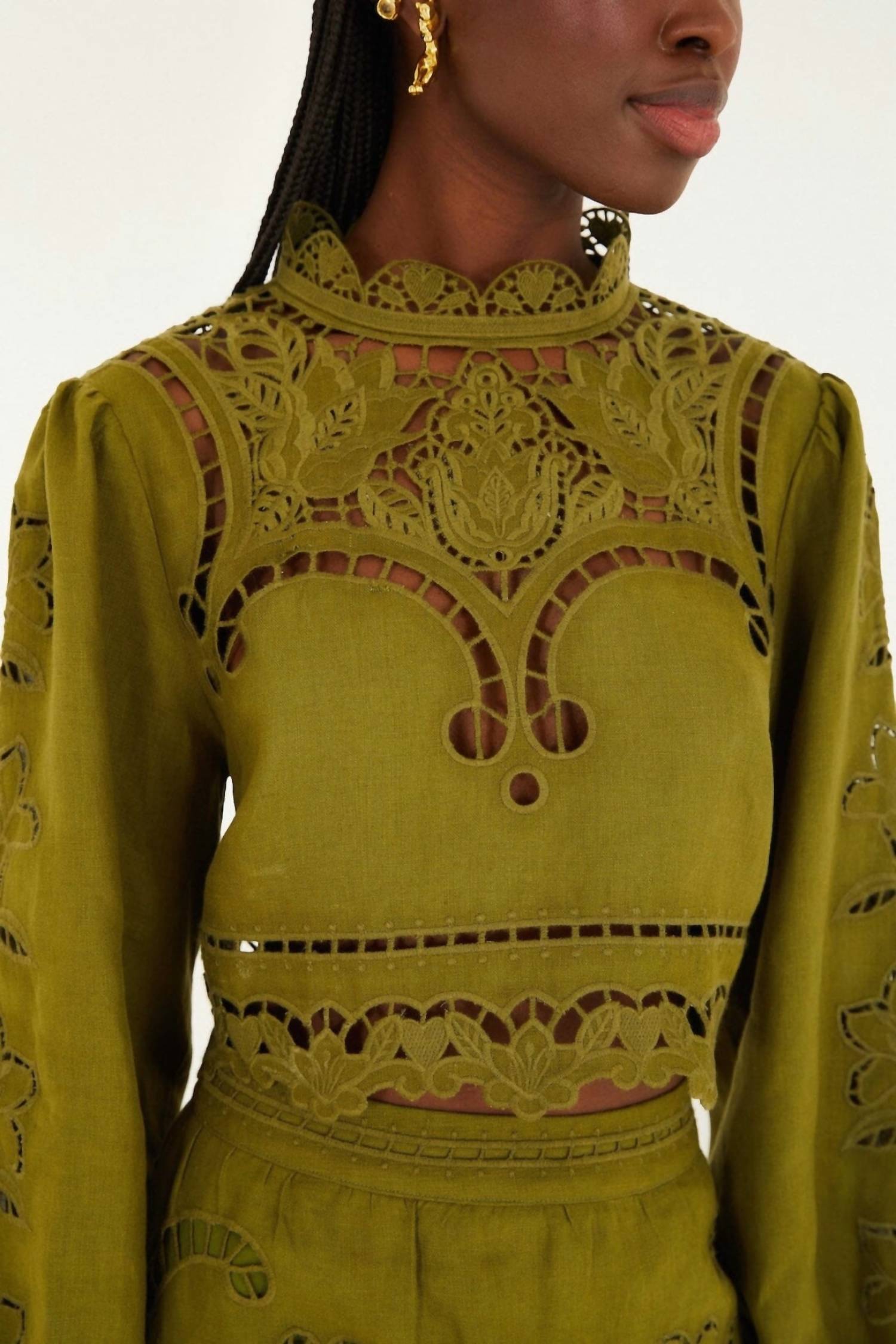 Farm Rio - Majestic Garden Blouse