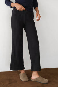 Donni. - Sweater Rib Kick Flare Pants