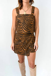 Day + Moon - Hear Me Roar Square Neck Top