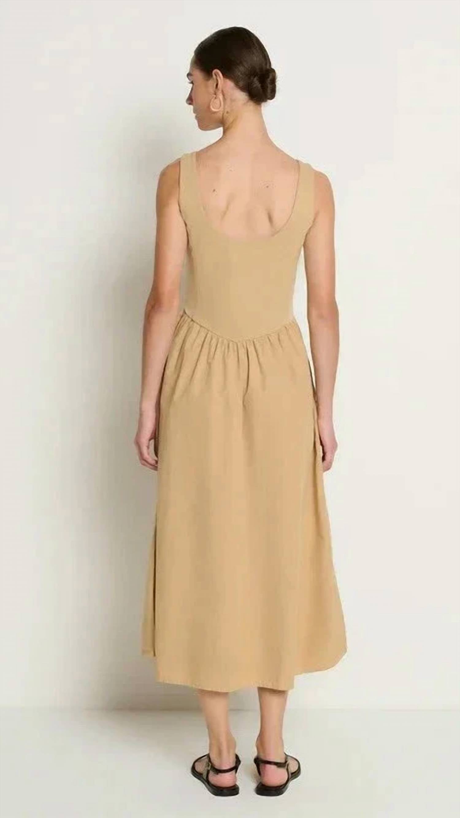 Nation Ltd - Fiona Drop Waist Midi Dress