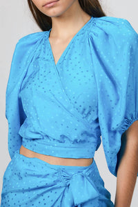 WRAP BLOUSE