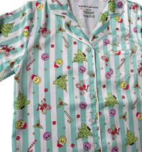 Limeapple - Girl's Christmas Smiley Loungewear Set