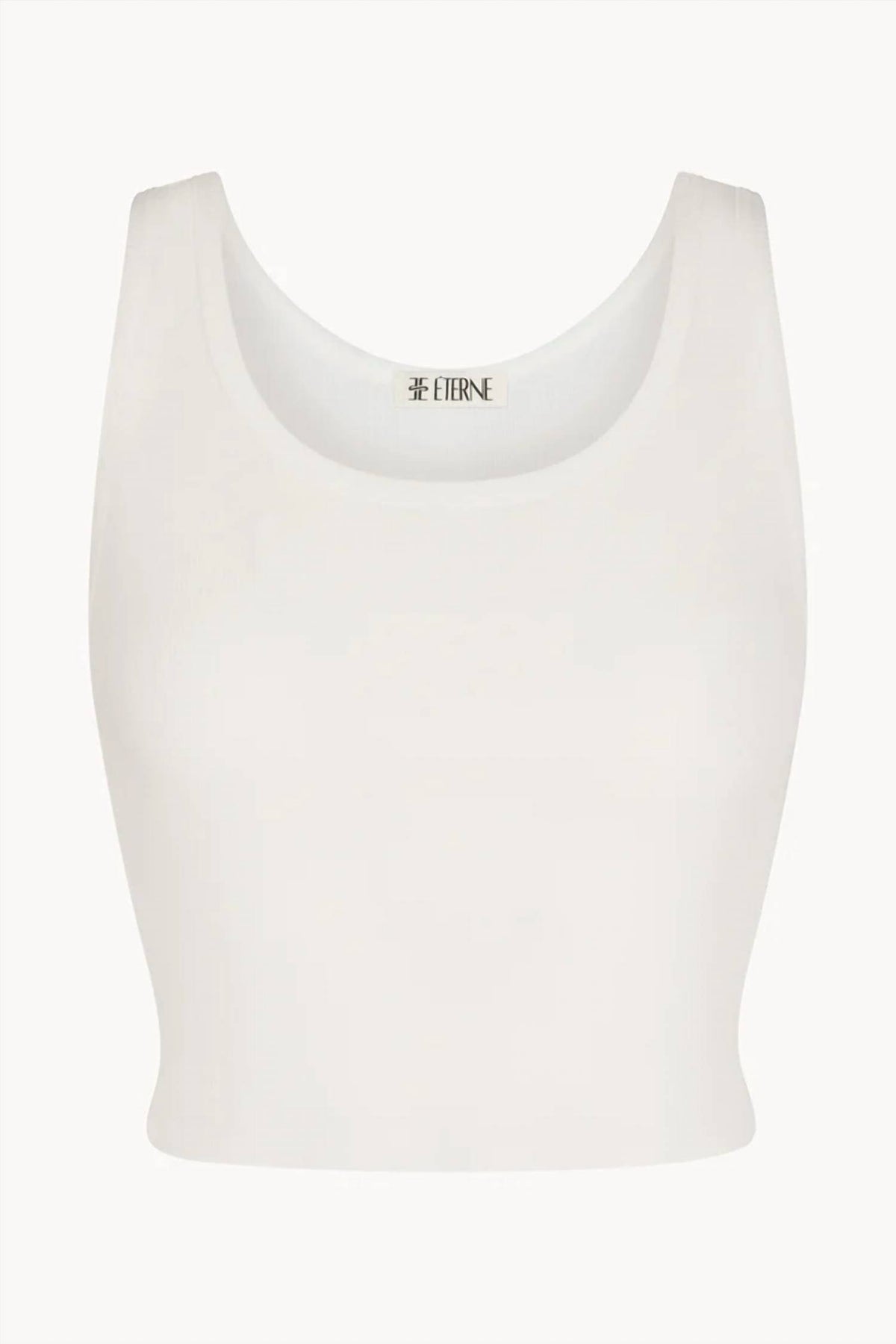 Eterne - Cropped Scoop Neck Tank