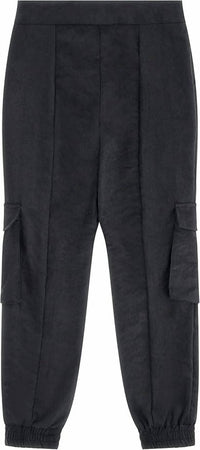 Guess - Girl's Sueded Nylon Cargo Pants