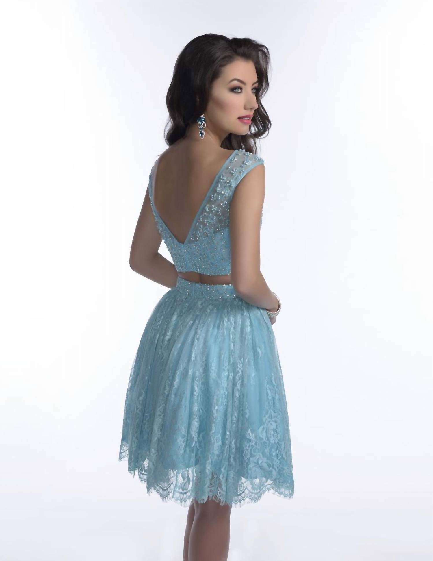 Karishma Creations - Two Piece Sleeveless Mini Dress