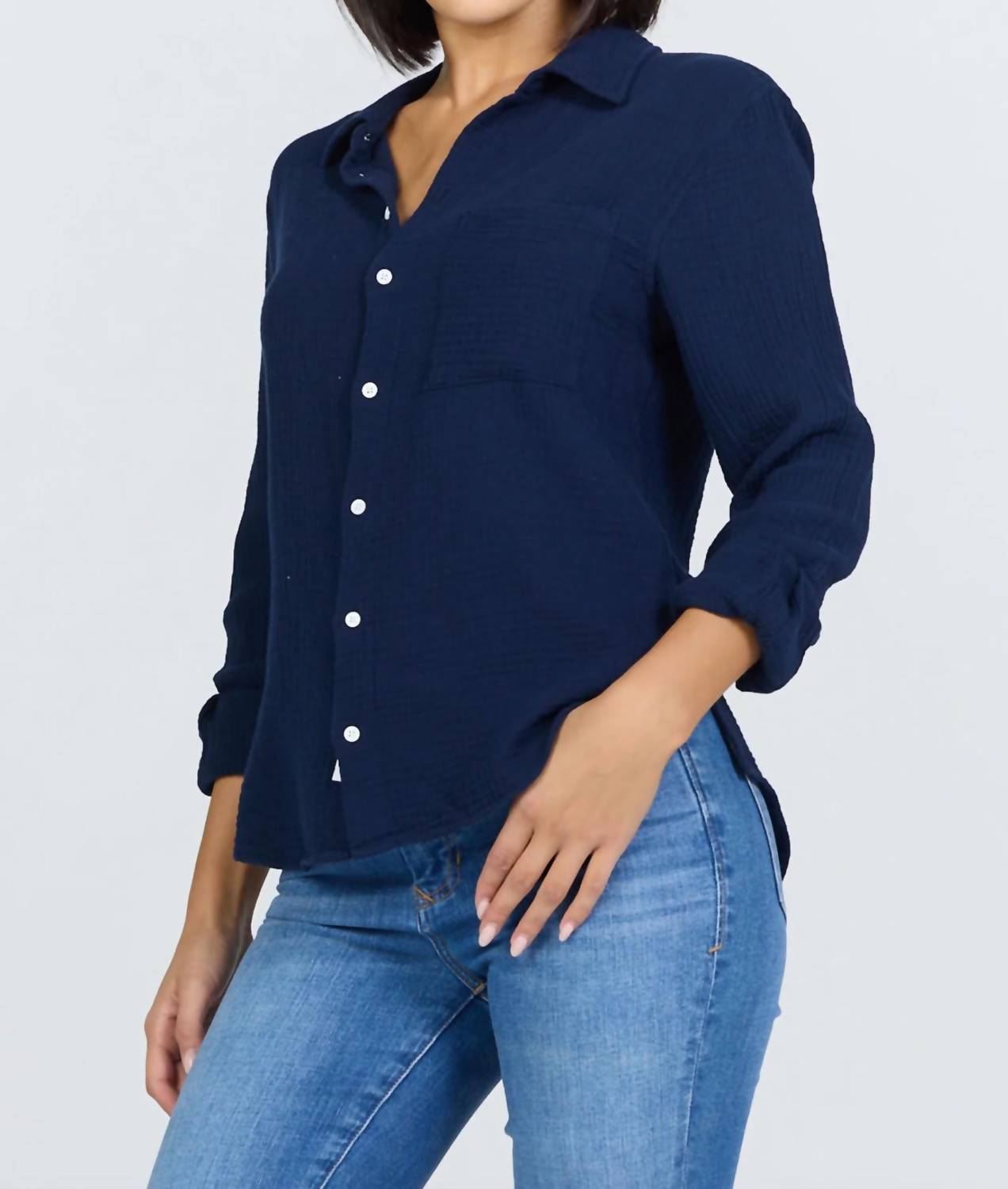 Dear John Denim - Gaia Gauze Button Down Shirt