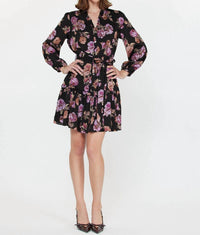 Current Air - Maia Long Sleeve Floral Dress