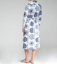 Vilagallo - SUZANI AZUL SKIRT