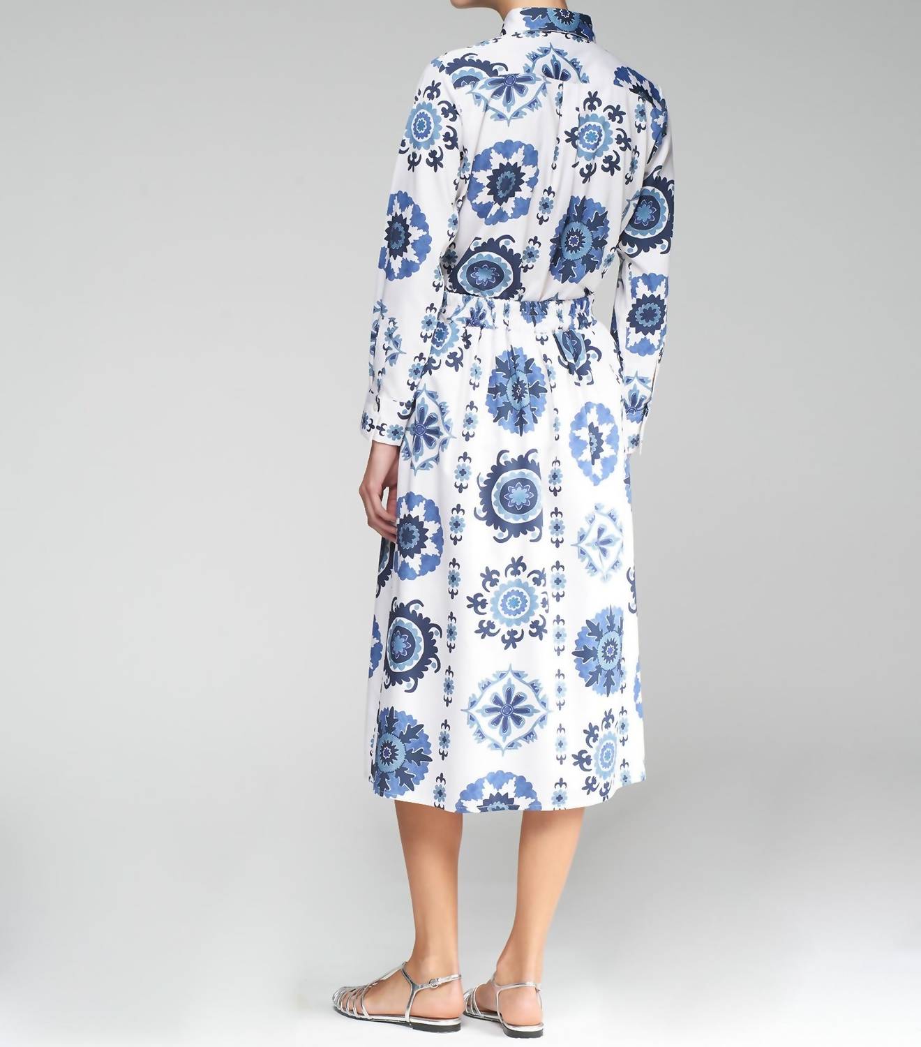 Vilagallo - SUZANI AZUL SKIRT