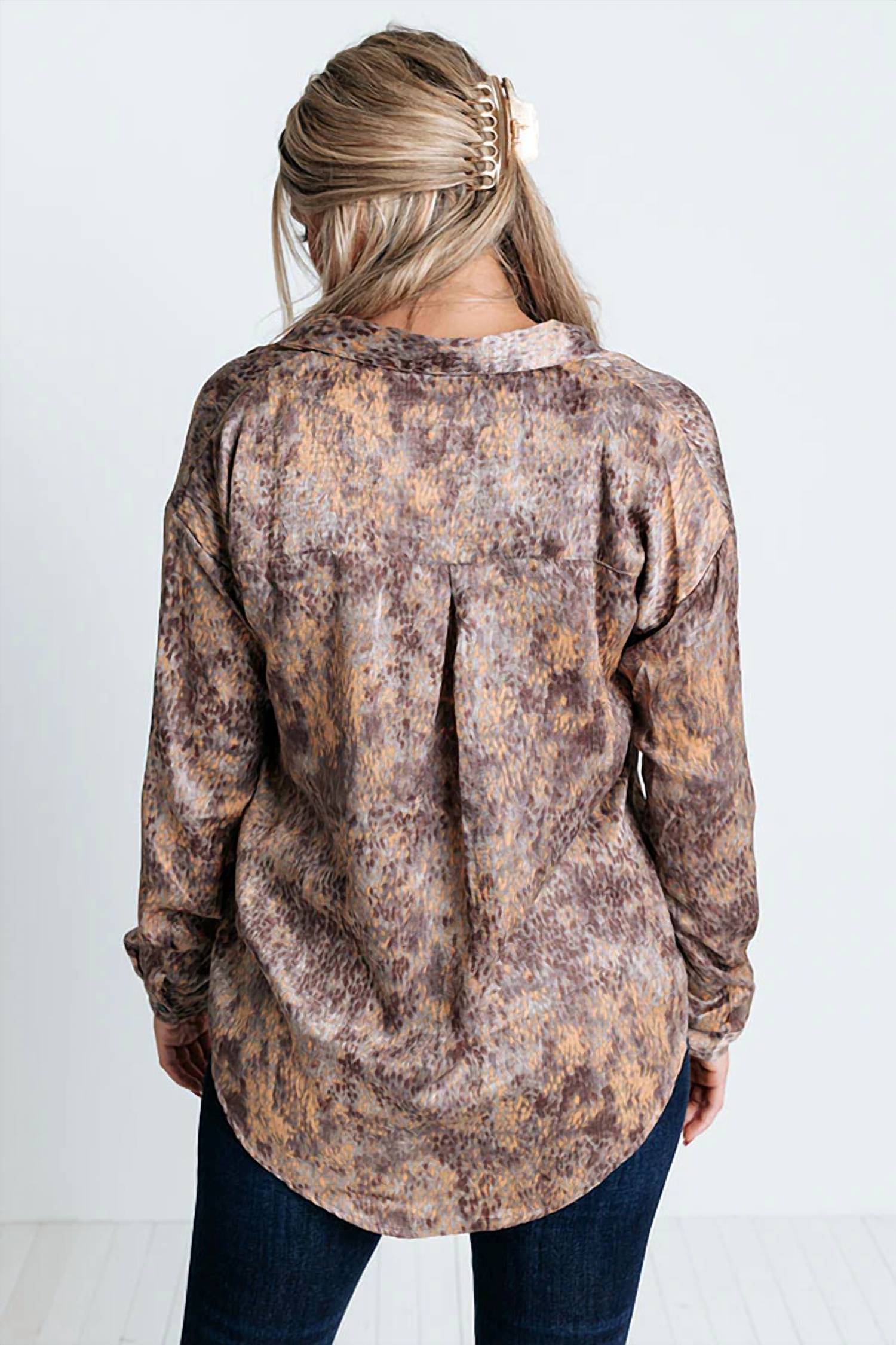Fate - Warm Glow Button Up Top