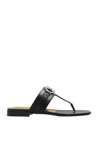 Salvatore Ferragamo - Women's Calfskin Riki Gancini Bit Thong Sandals