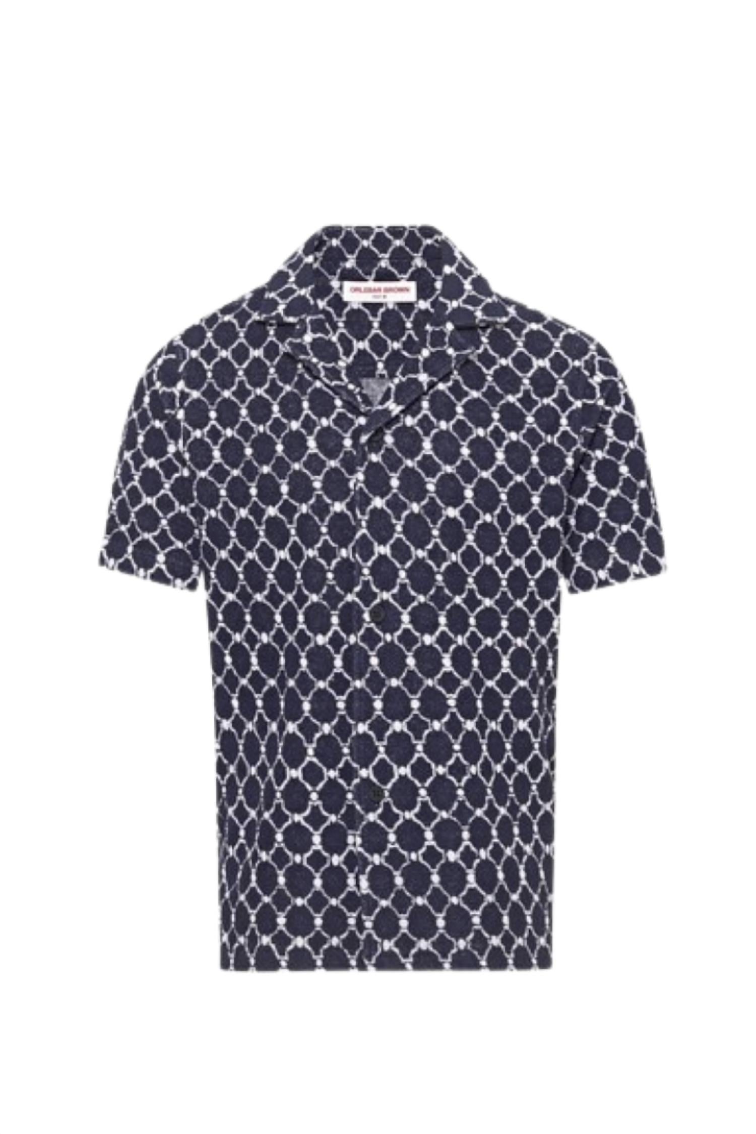 Orlebar Brown - Men's Howell Geo Tile Shirt