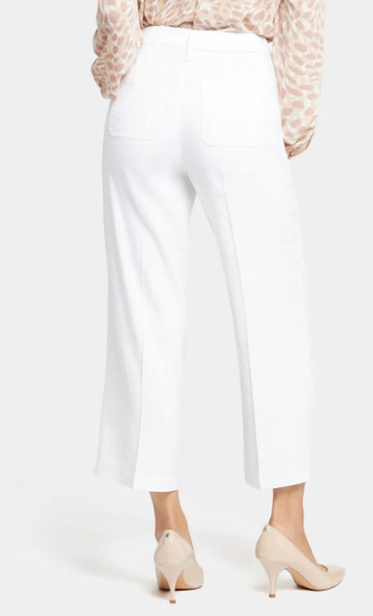 Nydj - Wide Leg Cargo Cropped Pants