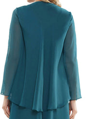 Marsoni By Colors - V-neckline Midi Dress