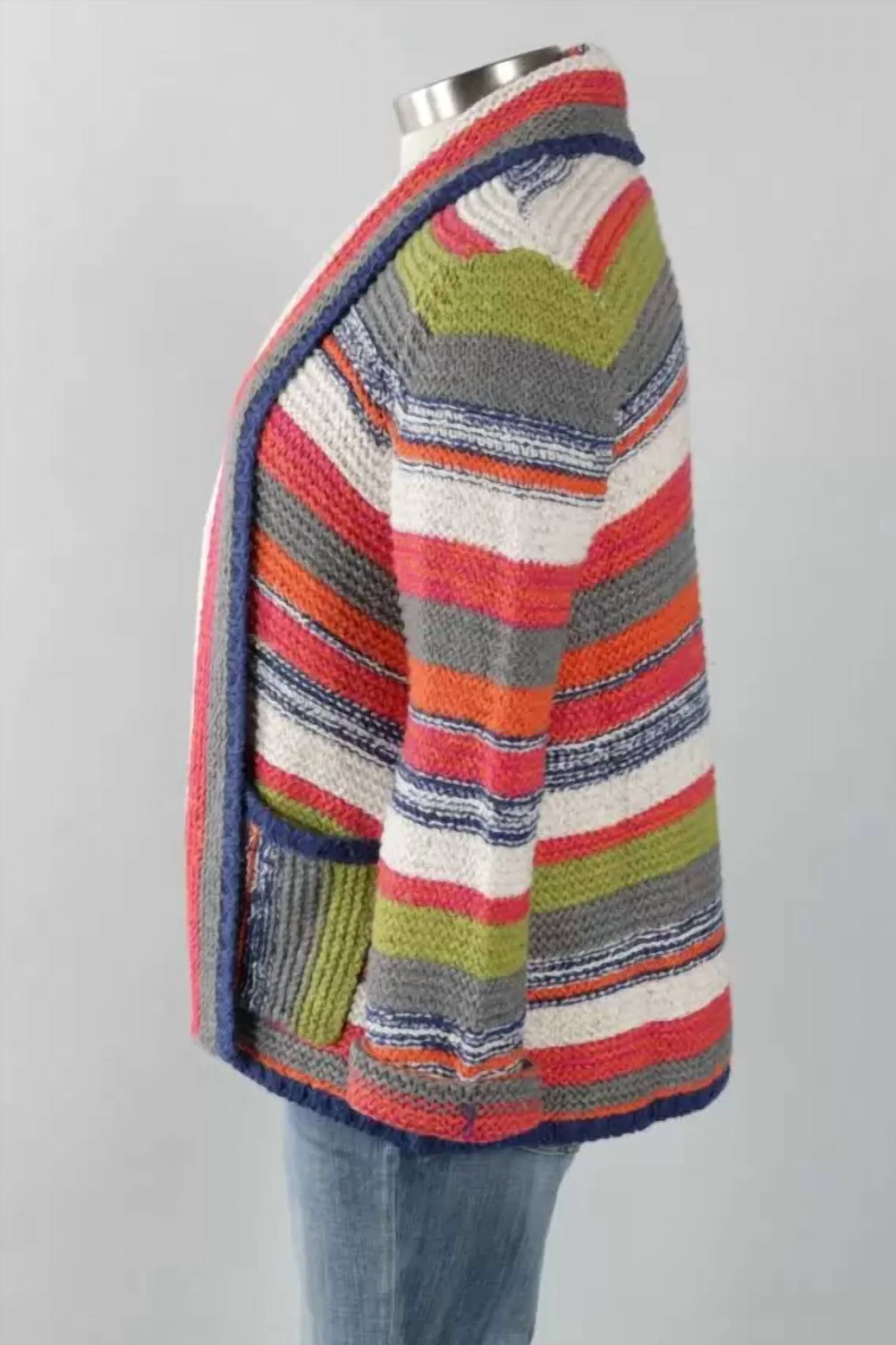 Habitat - Rustic Stripe Cardigan