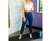 Julia Rose - Riley Ankle Length Leggings With Pockets