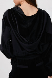 DUAL FABRIC SWEATSHIRT