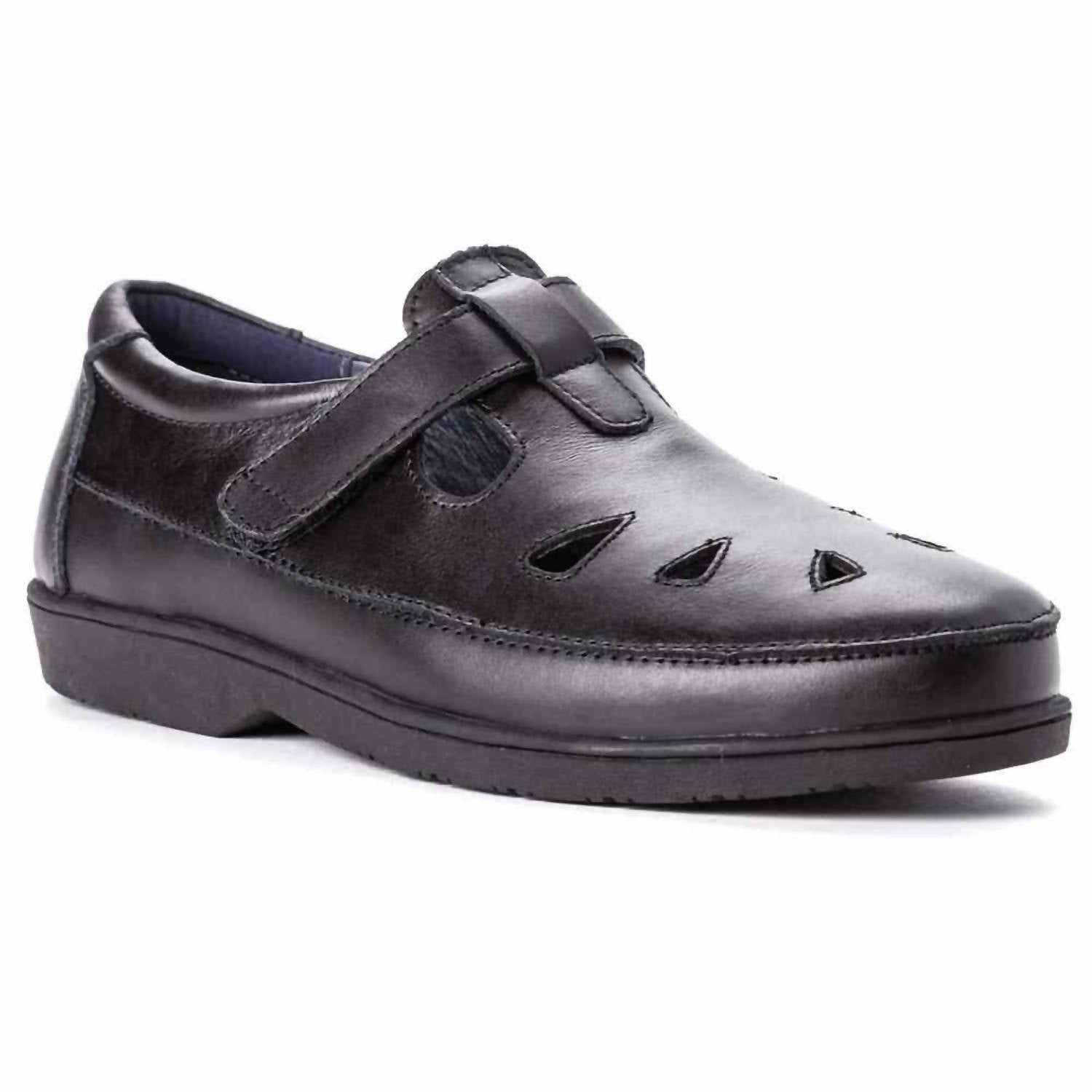PROPET Women's Lady Bug Walking Shoes in black - women's sandal