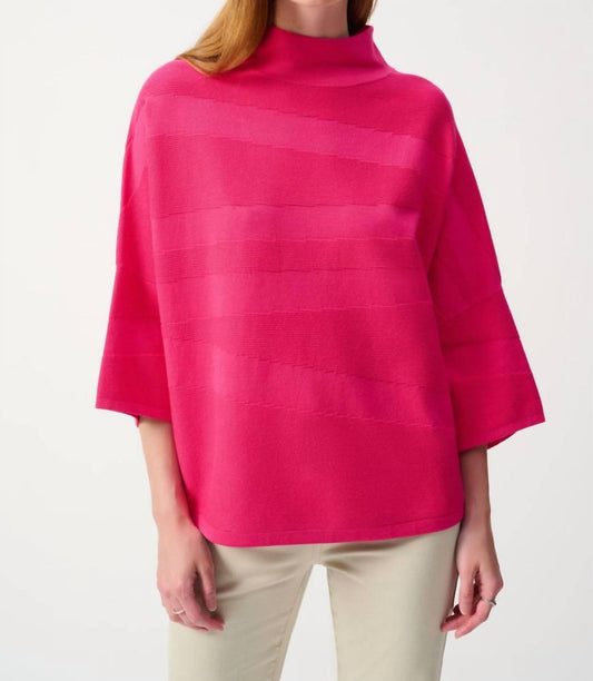Joseph Ribkoff - 3/4 Sleeve Mock Neck Sweater