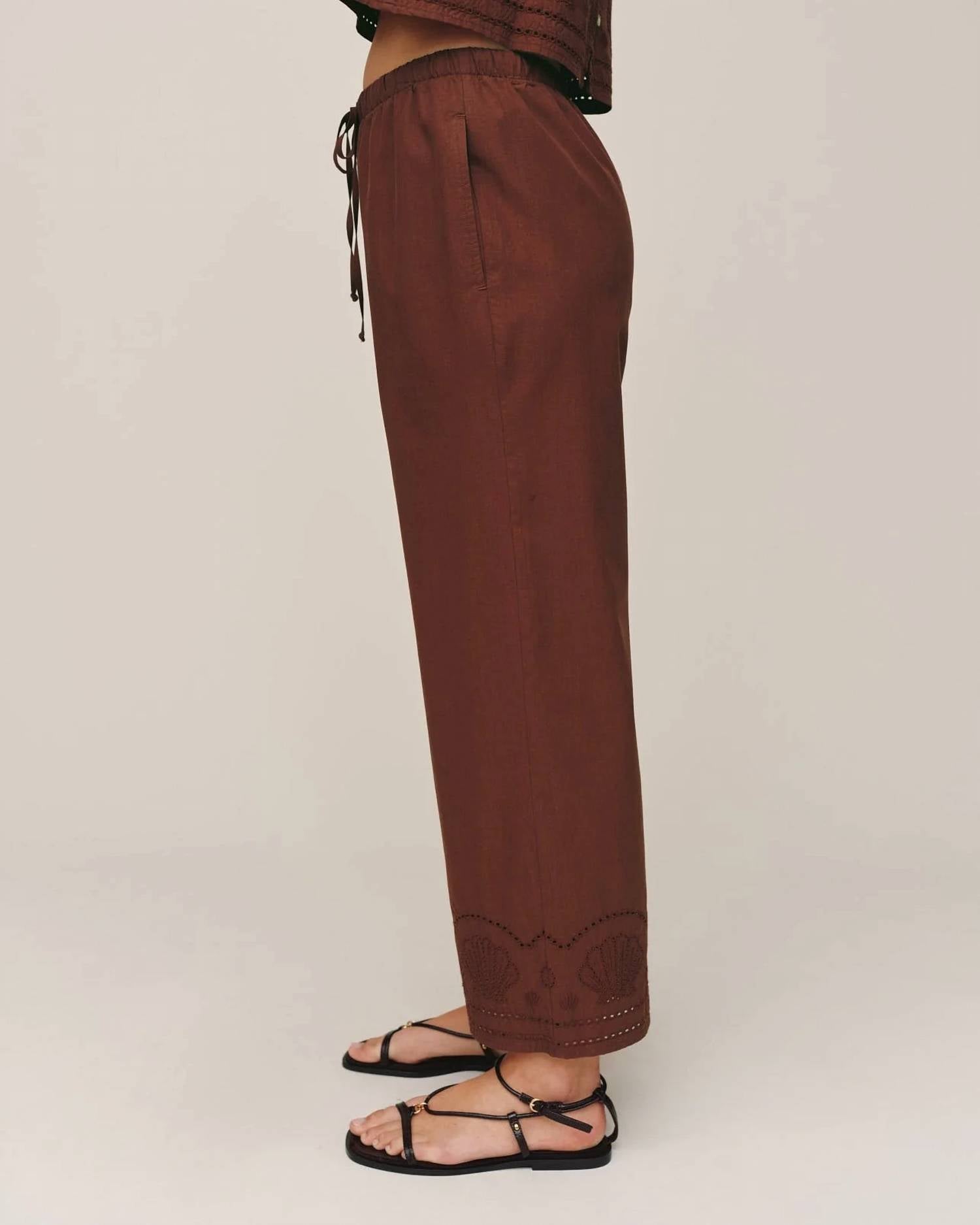 Bella Dahl - Women's Placement Shell Beach Crop Pants