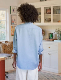 Frank & Eileen - Eileen Ruffle Collar Button-up Shirt