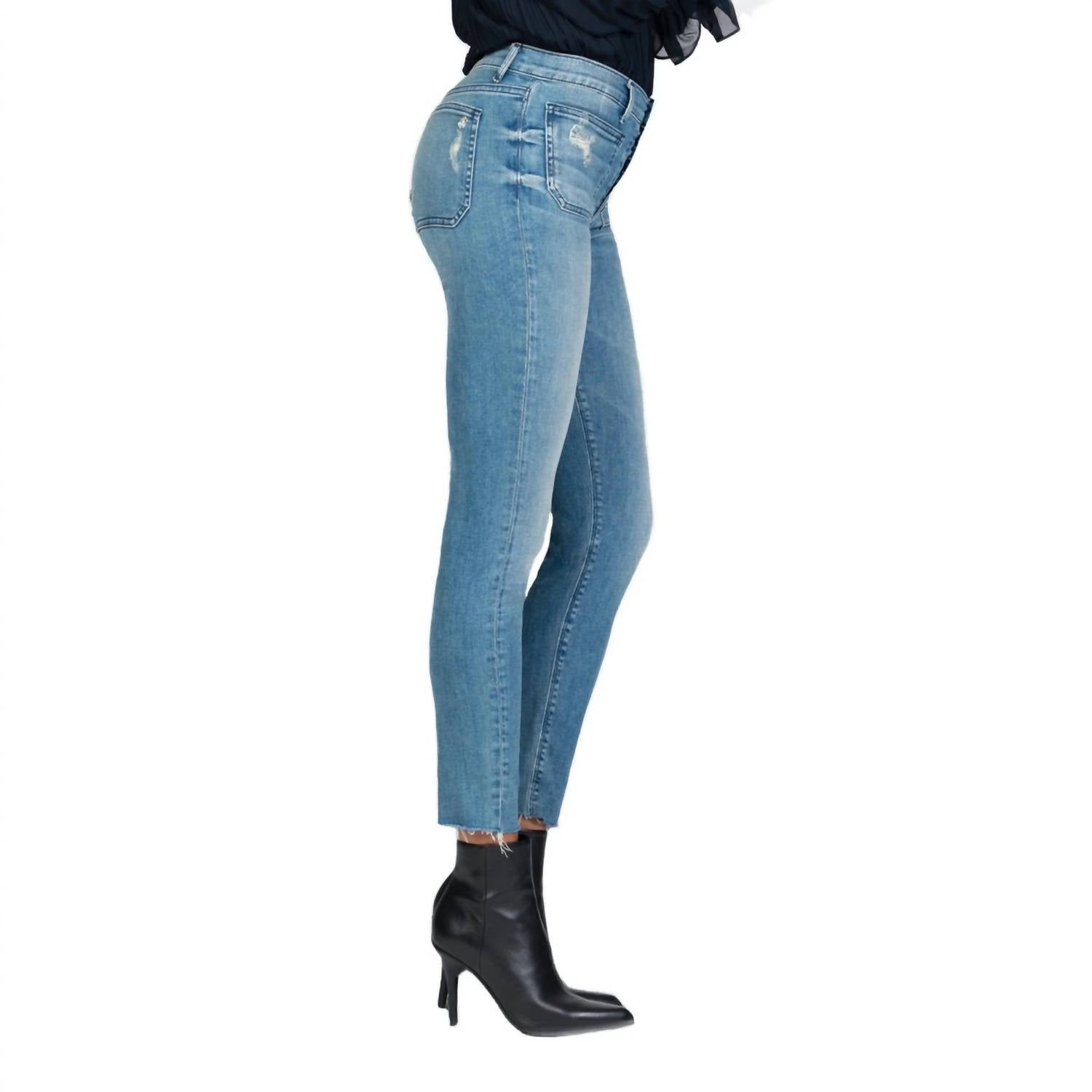 Black Orchid - Ava Patch Pocket Skinny Jeans