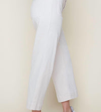 Renuar Women's Classic Fit Straight Leg Pants in oyster - women's pants - alternate view