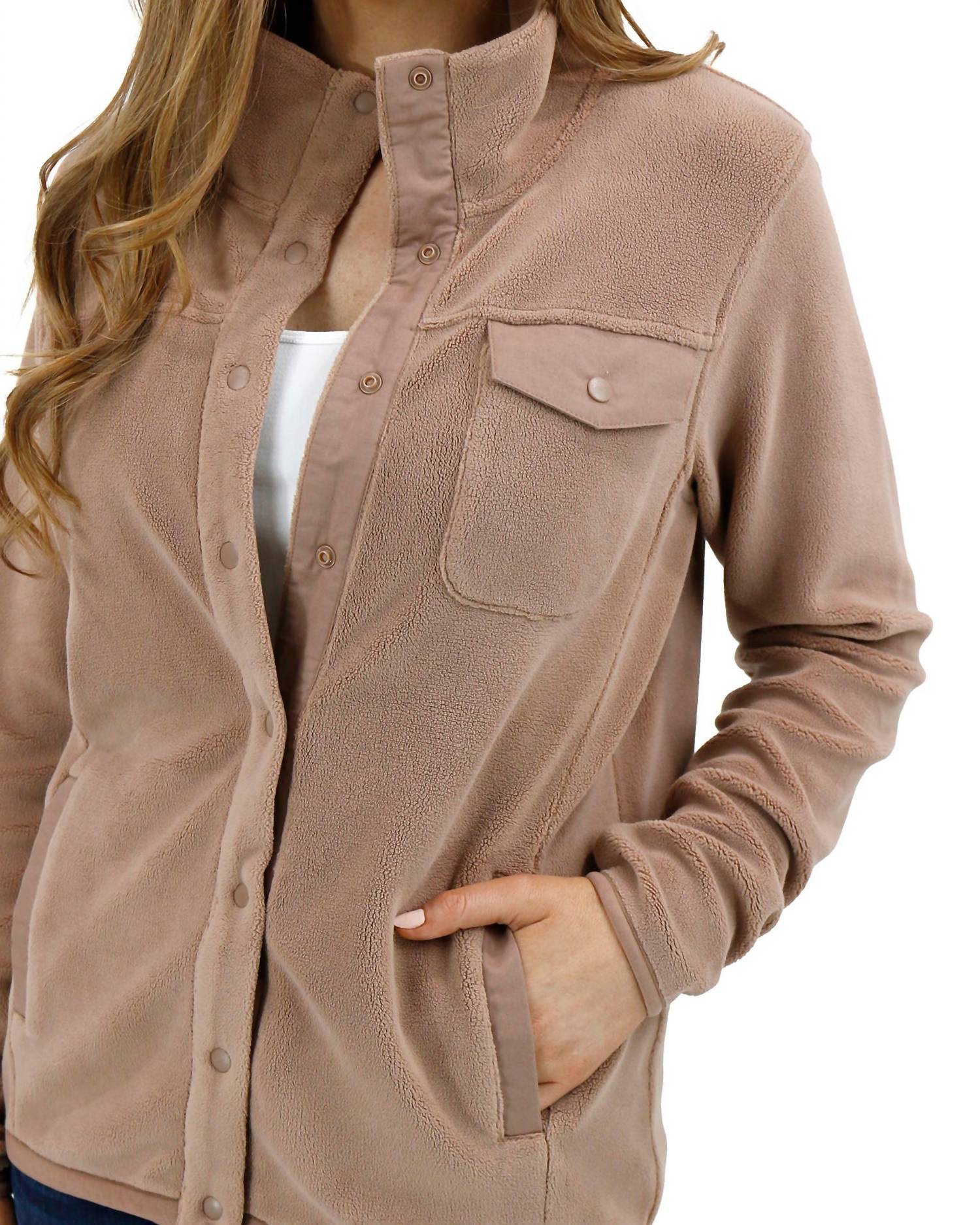 Grace And Lace - Luxe Teddy Fleece Jacket