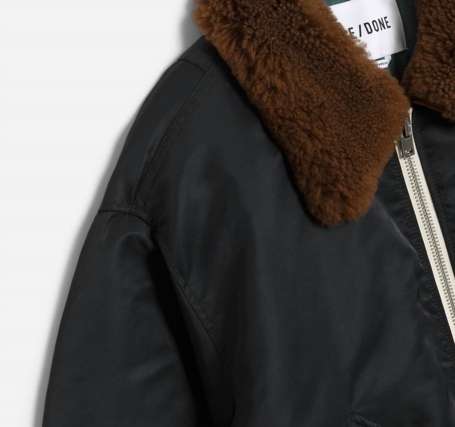 Re/Done - Shrunken Bomber Jacket